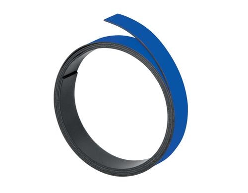FRANKEN Magnetband, 100 cm x 5 mm, blau Macht Objekte magnetisch haftend