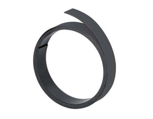 FRANKEN Magnetband, 100 cm x 5 mm, schwarz Macht Objekte magnetisch haftend