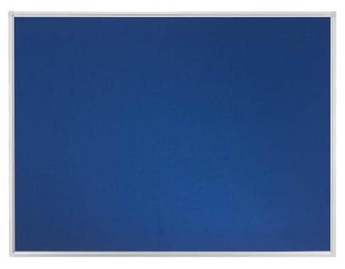FRANKEN Stellwandtafel ECO 120 x 120 cm, Filz blau
