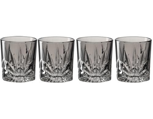 Leonardo Whiskyglas SOF Capri 220ml grau 4 Stk., 8x9cm, Nutzvol. 150ml