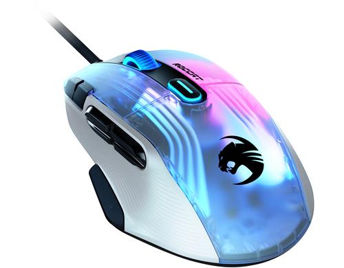 Kone XP Gaming Mouse ROC114250, White AIMO, 19000dpi, weiss