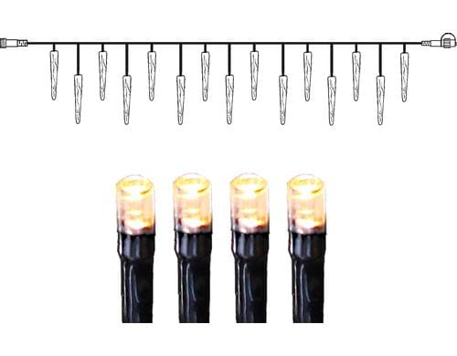 Star Trading System Decor Extra Icicle inkl. LED WW, IP44, 500cm