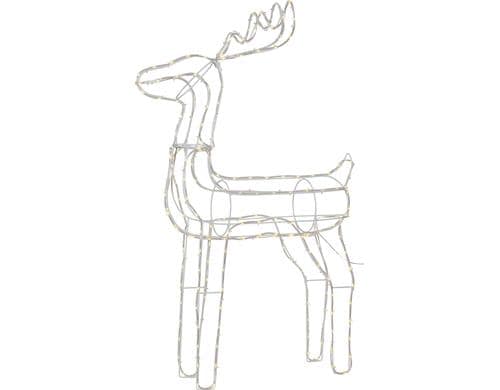 Star Trading Silhouette Tuby Deer inkl. LED WW, IP44
