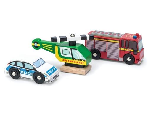 Le Toy Van Rettungsfahrzeuge Set 