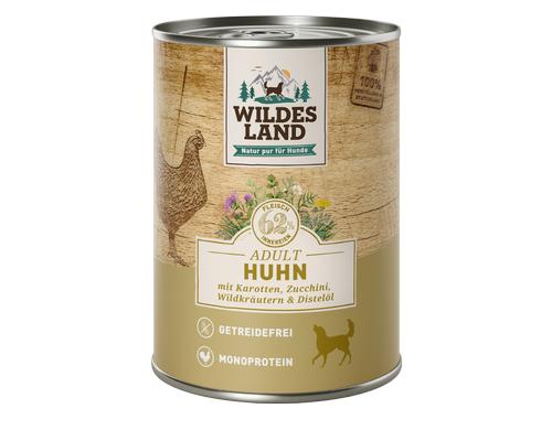 Wildesland Dog Adult Huhn, Kar., Zucch. 6x400g