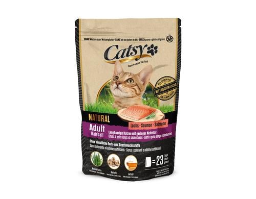 Catsy Adult Hairball Cat Salmon 1kg