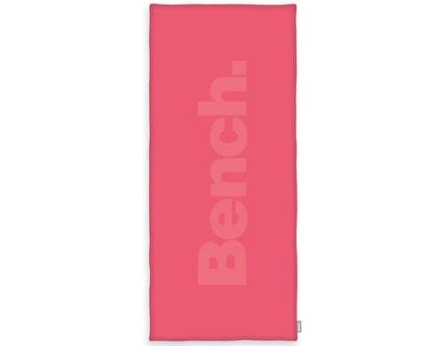 Klaus Herding Saunatuch Bench,Pink,Frottier 80x180 cm 100% Baumwolle, Carved-Effekt