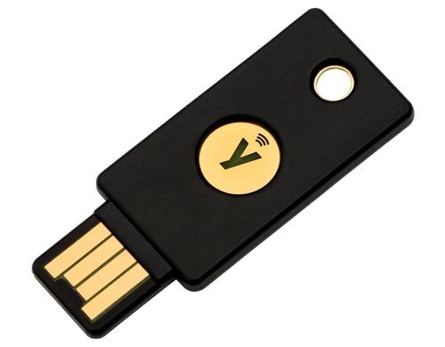 Yubico YubiKey 5 NFC USB-A, IP68, NFC, FIDO 2 Certified