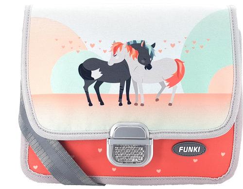 Funki Kindergarten-Tasche Horses in Love lngenverstellbarer Trageriemen