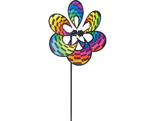 Invento Windrad Paradise Flower Rainbow 35 cm, L:82 cm, Polyester, wetterbestndig