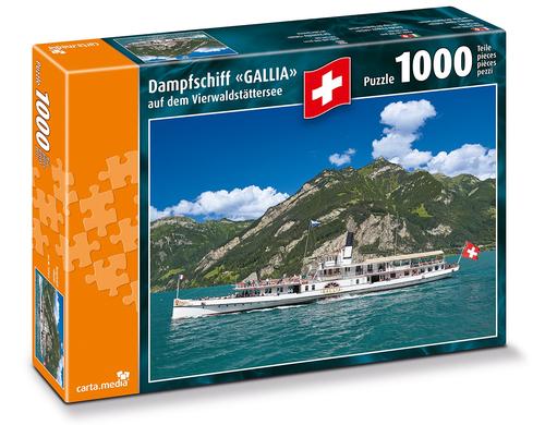 Puzzle Dampfschiff Gallia 1000 Teile