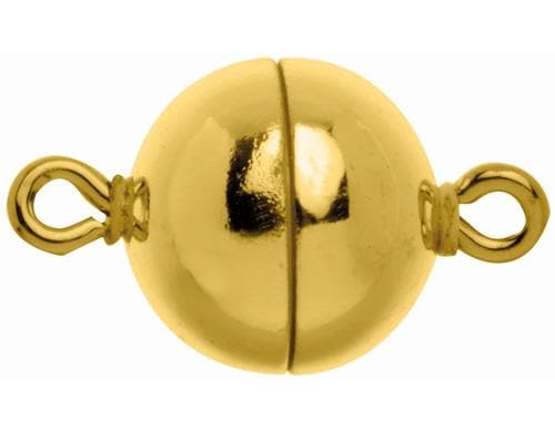 Glorex Magnetverschluss Muggel gold, 10 mm