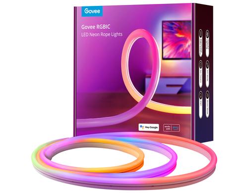 Govee LED Streifen Neon 3M, 24V, RGBIC