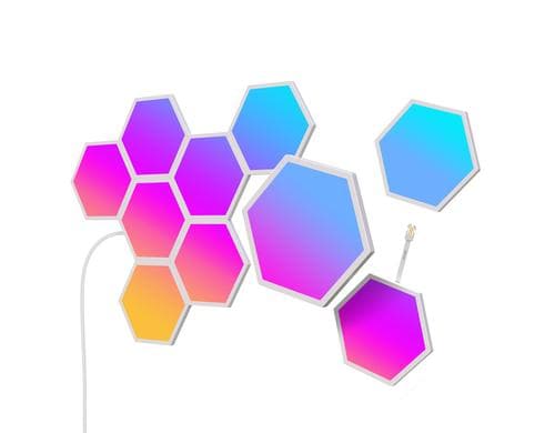 Govee Leuchtpaneele Glide Hexa RGBIC-Segmentfarben, 24V/1,5A