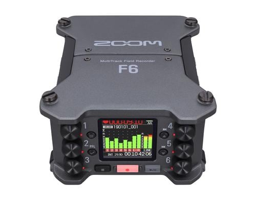 Zoom F6 MultiTrack Field Recorder