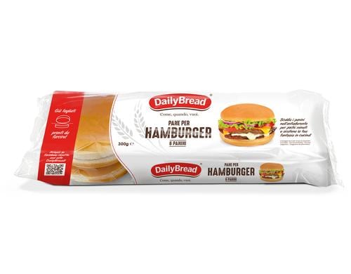 Daily Bread Burger Buns geschnitten 6 Stck