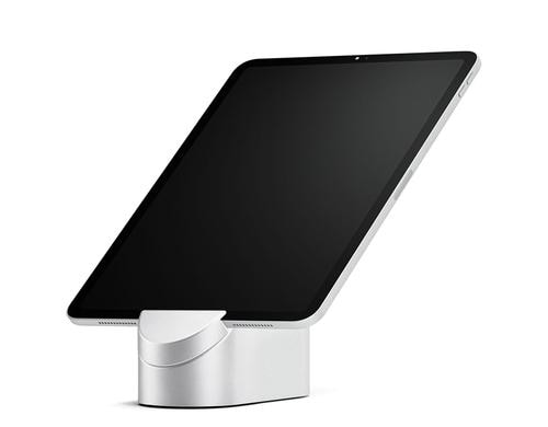 xMount iPad Dock Silber USB-C iPad Tischhalterung Dock