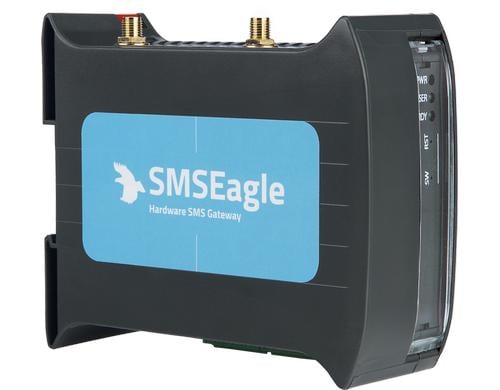 SMSEagle NXS-9750-4G SMS Gateway Rev. 4 SMS empfangen und senden, mit 3 Jahre GE