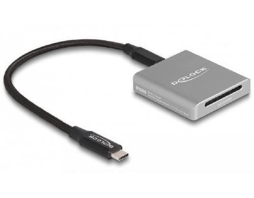 Delock USB 3.0 Card Reader SD Esxpress USB-Typ-C, SD Express (SD 7.1)