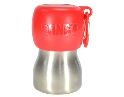 Kong H2O Edelstahl Wasserflasche Rot S 0.28l