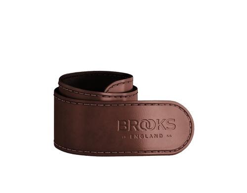 BROOKS Leder Hosenschnappband braun Trouser-Strap