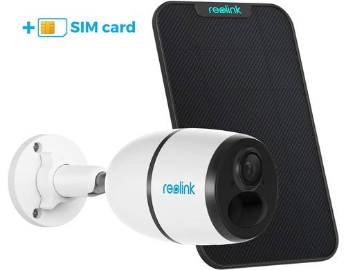 Reolink GO Plus Solarpanel+SIM 24M Smarte wetterfeste Kamera ber 4G, kabellos