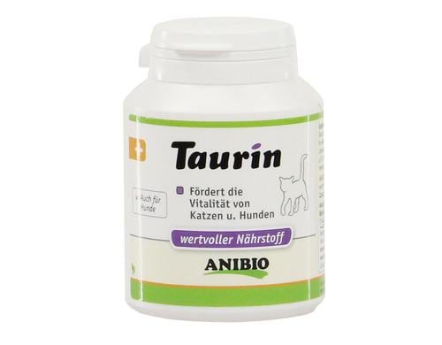 Anibio Taurin  130g Frdert die Vitalitt von Katzen