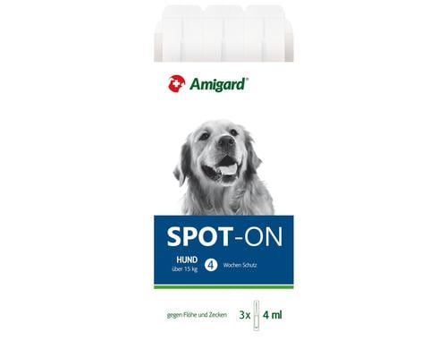Amigard Spot-on Hund >15kg, 3x4ml 
