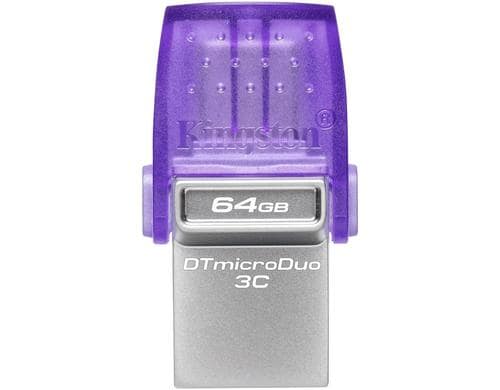Kingston DT MicroDuo 3C 200MB/s 64GB OTG USB 3.2 Gen 1 / Dual USB-A + USB-C