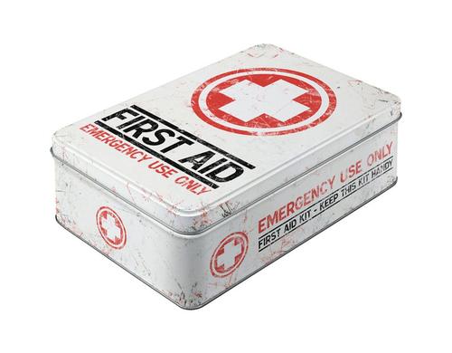 Nostalgic Art First Aid Box, Pharmacy Metall, 16x7x23 cm