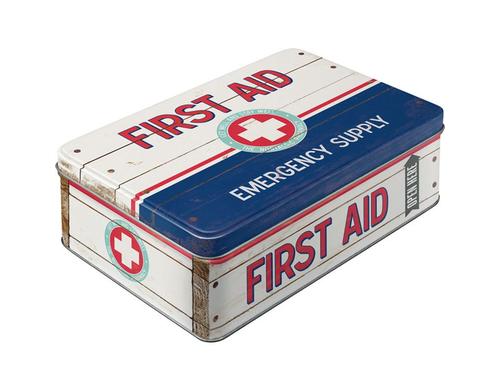 Nostalgic Art First Aid Box, Emergency Metall, 16x7x23 cm