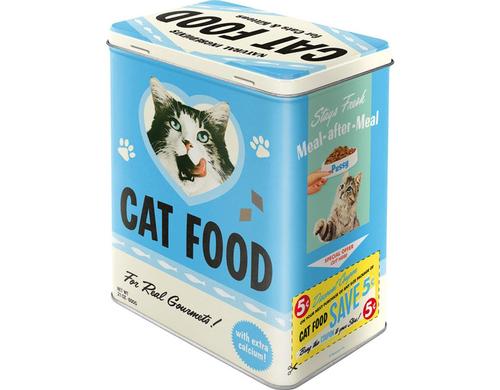 Nostalgic Art Vorratsdose Cat Food Metall, 14x20x10 cm