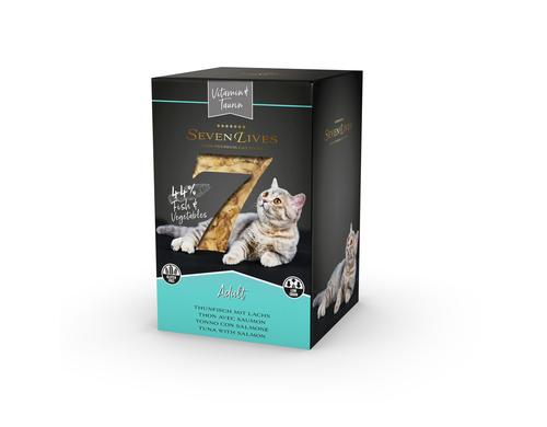 7Lives Adult Thunfisch/Lachs Jelly 6x60g