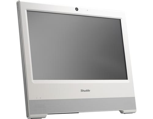 Shuttle POS X508 White Touchscr. PC, ohneOS Intel Celeron 5205U, 4GB RAM, 120GB HDD