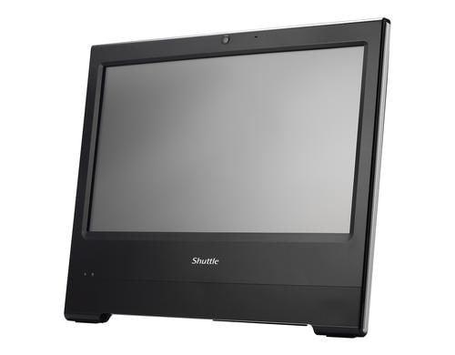 Shuttle X 5080PA Black Touchscr. PC, W10IoT Intel Cel. 5205U, 4GB DDR4, 120GB HDD M.2