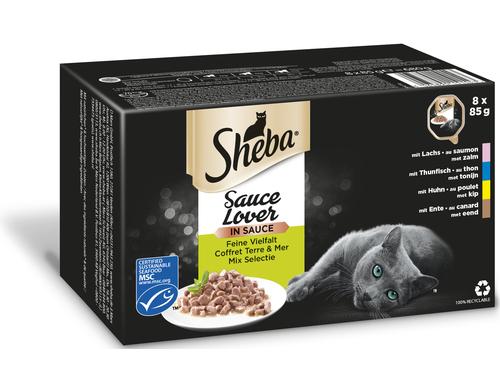 Sheba Selection in Sauce Feine Vielfalt 8x85g