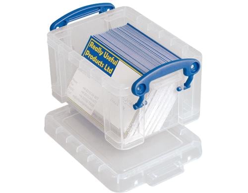 Really Useful Kunststoffbox 0.3 Liter klar