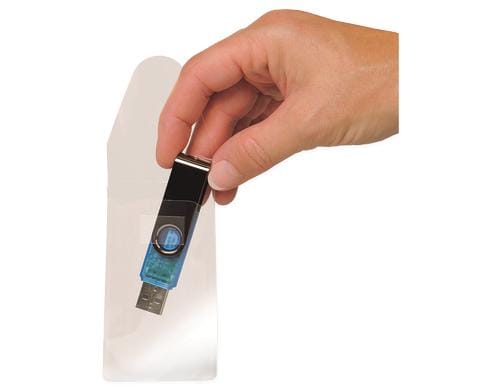 3L Taschen fr USB-Stick 10250 transparent, 10 Stk