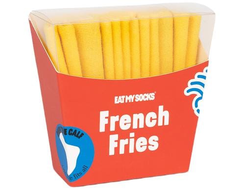 EatMySocks French Fries Socken 1 Paar unisex Socken, eine Grsse