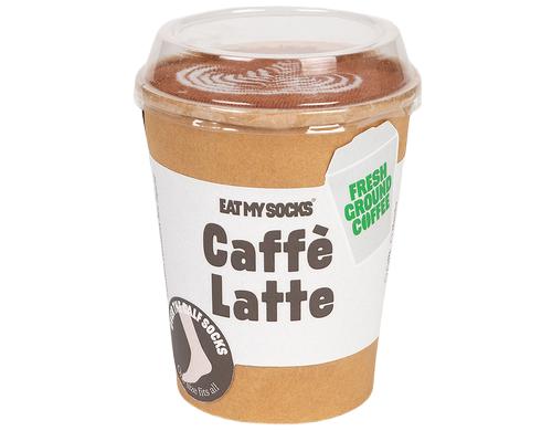 EatMySocks Caff Latte Socken 1 Paar unisex Socken, eine Grsse