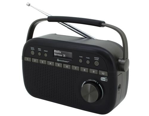 Soundmaster DAB280SW, DAB+ Radio, schwarz DAB+/UKW Retro-Radio