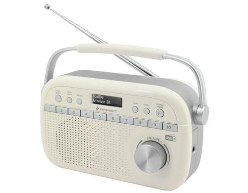 Soundmaster DAB280BE, DAB+ Radio, beige DAB+/UKW Retro-Radio
