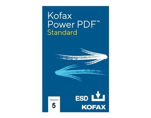 Kofax PowerPDF Standard 5.0 ESD, Vollversion, ML, Windows