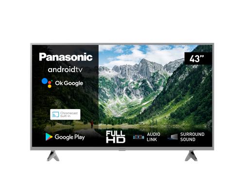 Panasonic TX-43LSW504S, 43 LED-TV, Full-HD DVB-C/S2/T2, Android TV, silber