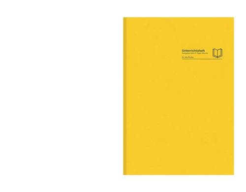 Clevs Unterrichtsheft Ausgabe Ad - fr alle Stufen, gelb, 52 KW