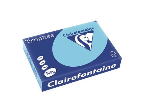 Clairefontaine Trophe FSC A4 160 gm, Dark Blue, 250 Blatt