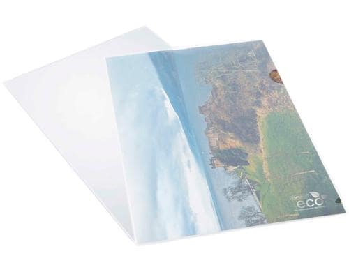 Rapesco Eco Sichtmappen, 25 Stk transparent