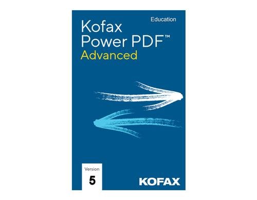 Kofax PowerPDF Advanced 5.0 EDU 5-24 User, Vollversion, ML