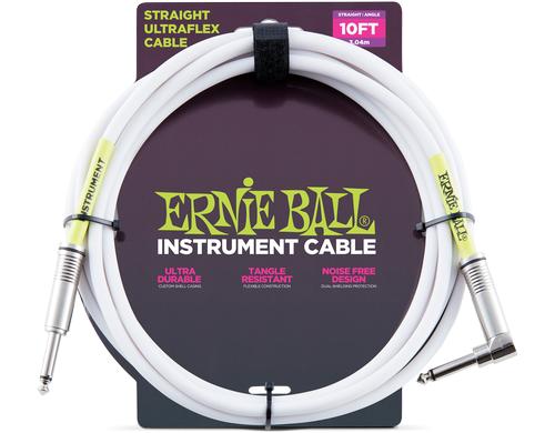 Ernie Ball 6049 Kabel Kabel, 3.04 m, weiss