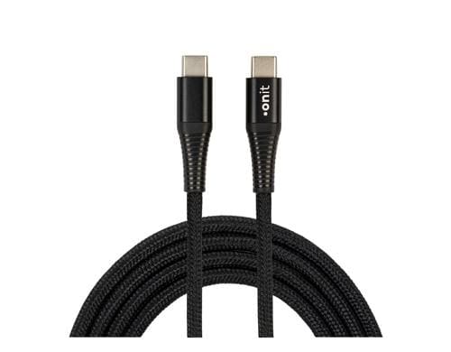 onit USB-Kabel C-C schwarz 1m USB 3.0 / 60W
